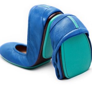 Cobalt Blue Tieks Ballet Flats Size 8 Very Good Condition